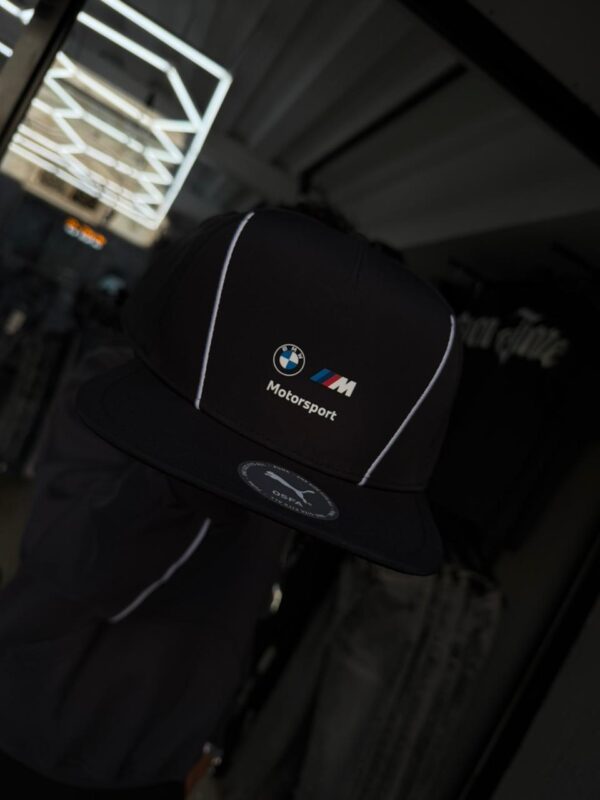 JOCKEY BMW PLANO MMS FLAT BRIM CAP PUMA BLACK 02645101