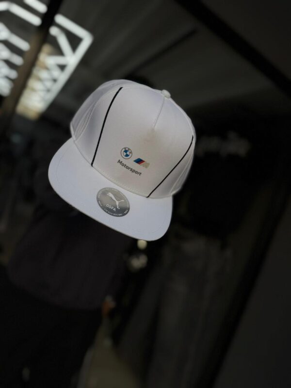 JOCKEY BMW PLANO MMS FLAT BRIM CAP PUMA WHITE 02645102