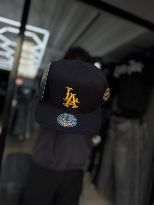 JOCKEY DOBLE AA PLANO LA BLACK-DORADO AJUSTABLE