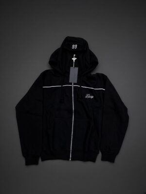 POLERON BALACLAVA REFLECTIVO NEGRO