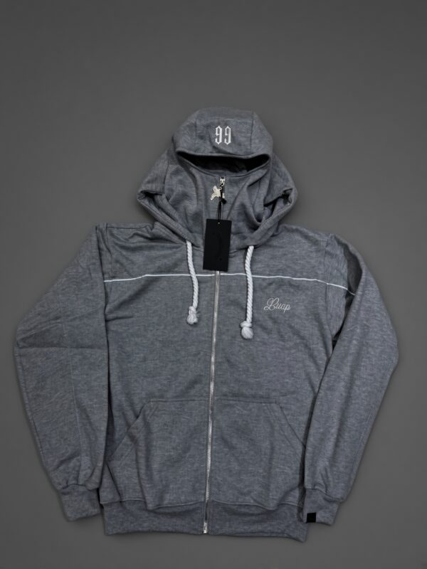 POLERON BALACLAVA REFLECTIVO GRIS