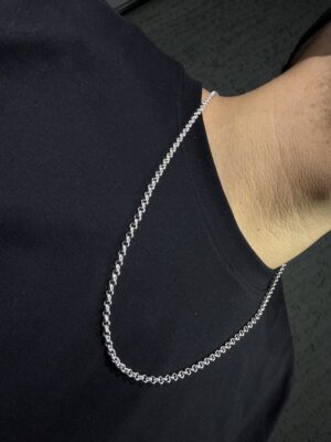 CADENA ROLO PLATA 925 HOMBRE (53GR) 60CM