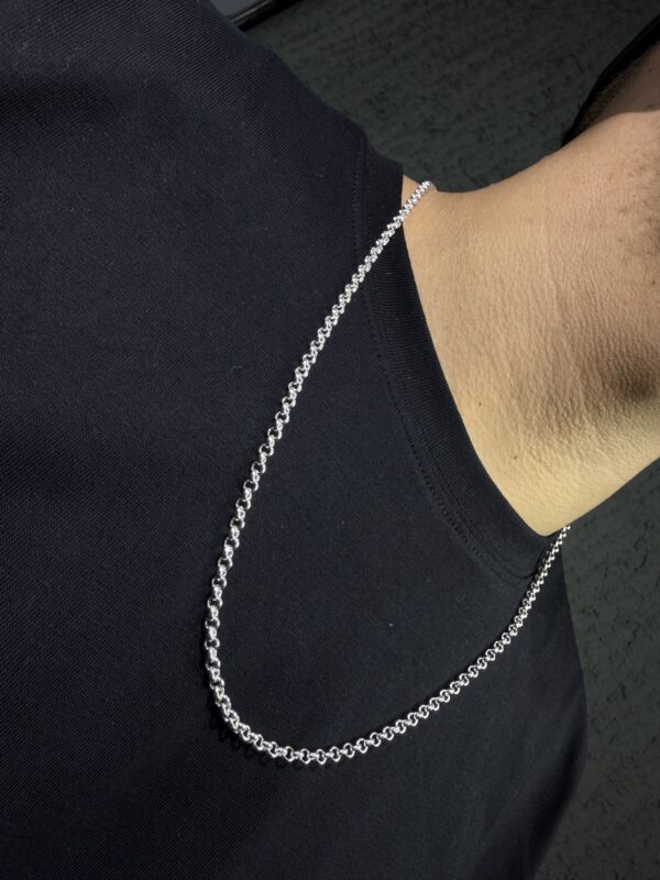 CADENA ROLO PLATA 925 HOMBRE (53GR) 60CM
