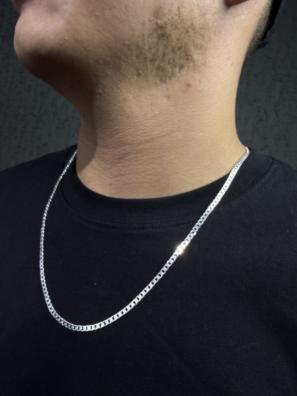 CADENA GRUMET PLATA 925 (8GR) 60CM