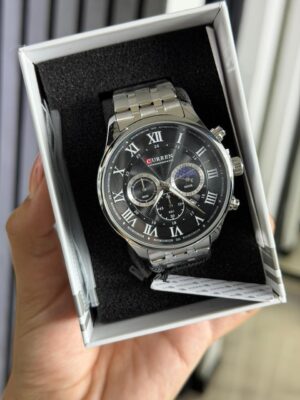 RELOJ CURREN METALIZADO-GREY-BLACK M8427