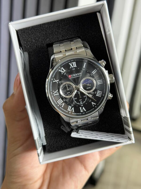 RELOJ CURREN METALIZADO-GREY-BLACK M8427