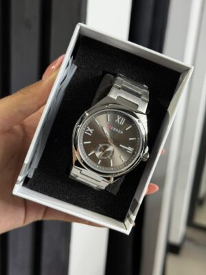 RELOJ CURREN METALIZADO-FONDO GREY M8471