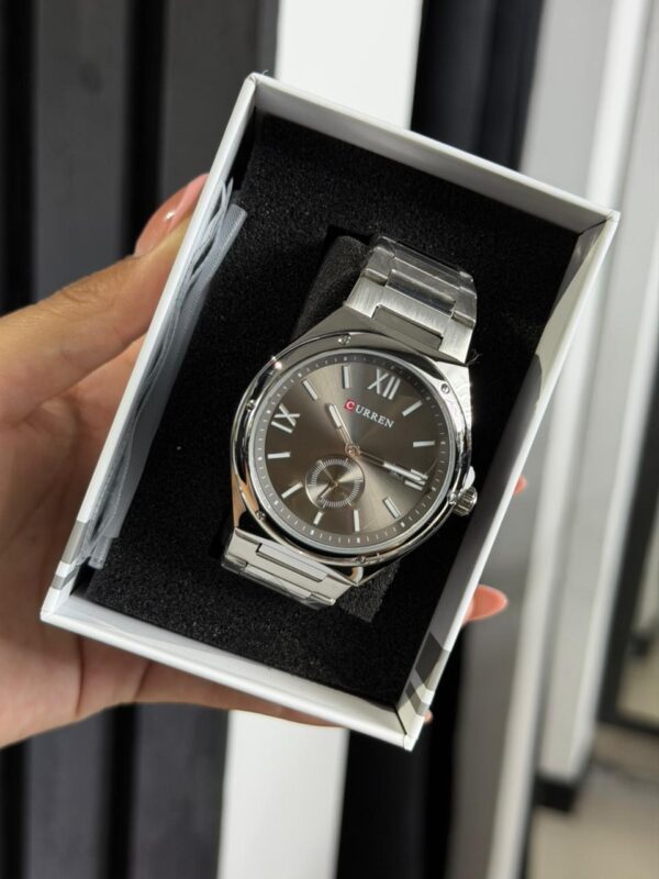 RELOJ CURREN METALIZADO-FONDO GREY M8471