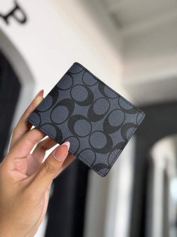 BILLETERA CH BLUE-BLACK