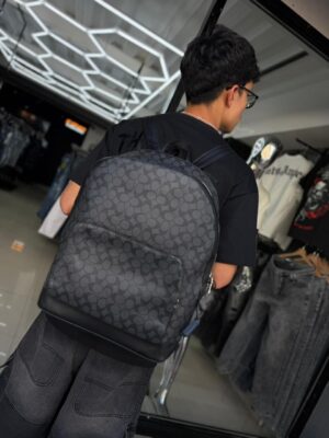 MOCHILA CH BASICA GRIS-NEGRO 231027