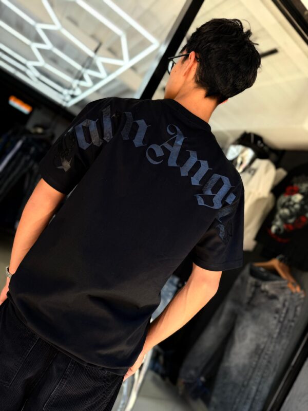 POLERA PALM ANGELS BLACK OVERSIZE JH98001