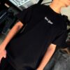 POLERA BORN TINNER BLACK-WHITE OVERSIZE JH98001