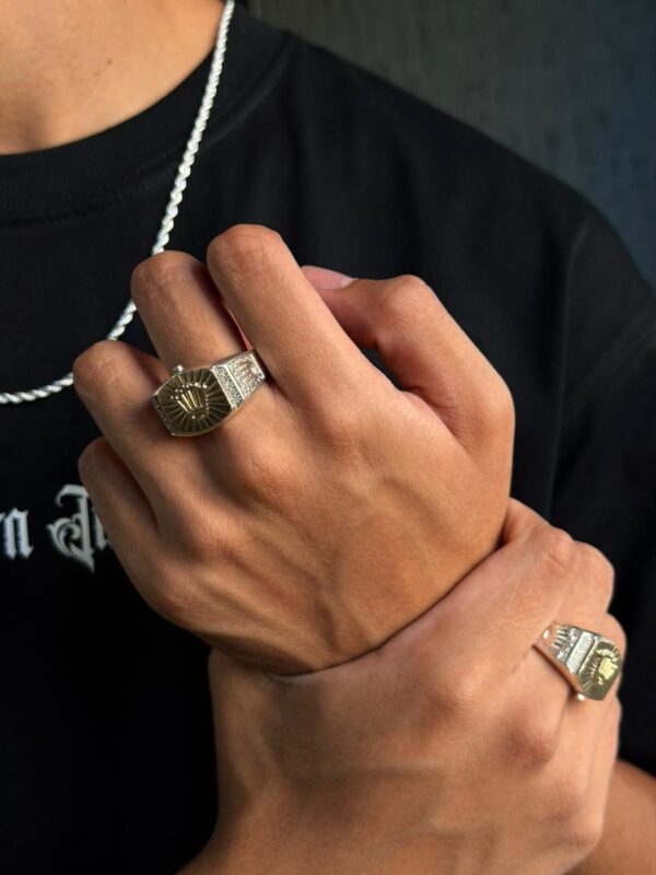 ANILLO DE HOMBRE CORONA PLATA 925 (10GR)