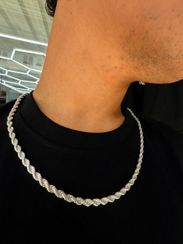 CADENA TURBILLON PLATA 925 (22GR) 50CM