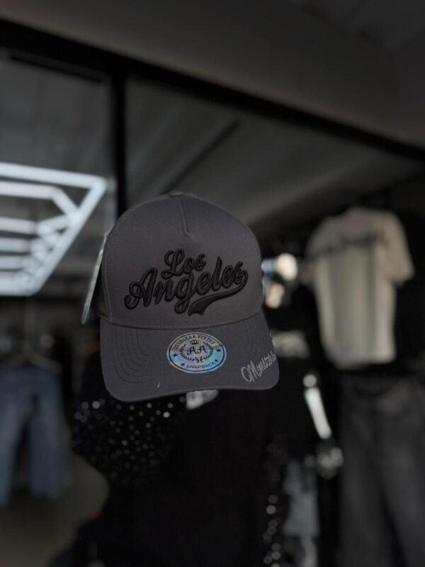 JOCKEY DOBLE AA CURVO LA MONSTERS GREY-BLACK AJUSTABLE