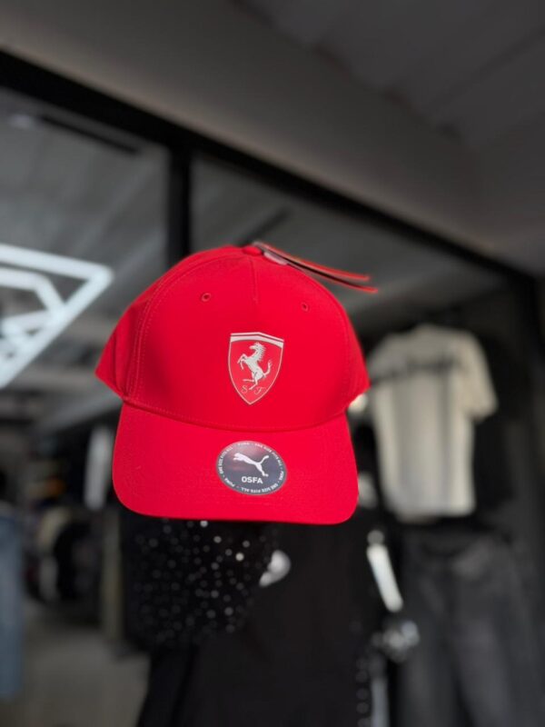 JOCKEY FERRARI CURVO PRO LOW BB CAP ROSSO CORSA 02642302