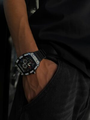 WhatsApp Image 2026-01-22 at 7.10.47 PM (2) RELOJ KADIBIN INSPIRADO EN RICHARD MILLER PLATEADO CON CORREA DE SILICONA BLACK