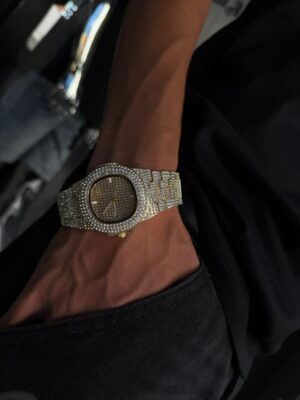 WhatsApp Image 2026-01-22 at 7.10.47 PM (5) RELOJ ADIAMANTADO CUBANO PARA HOMBRE DORADO