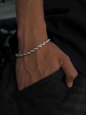 PULSERA TURBILLON LEY 925 CABALLERO (12,87GR) 22CM