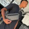 BANANO LV CUADRO BASICA NEGRO-GRIS HOMBRE