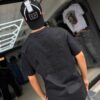 POLERA THIS IS NOT BALENCIAGA BLACK OVERSIZE JH98001