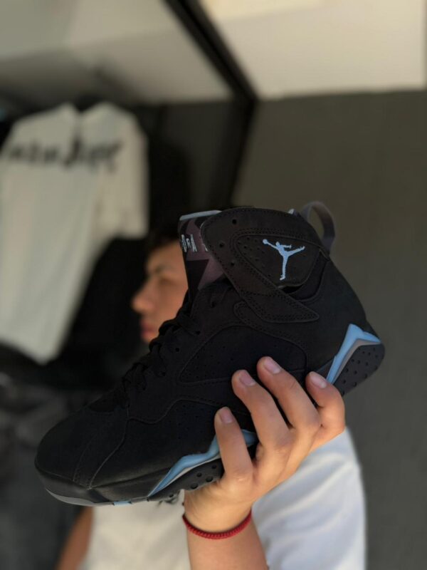 ZAPATILLA AIR JORDAN 7 CHAMBRAY BLACK-BLUE-WHITE HOMBRE