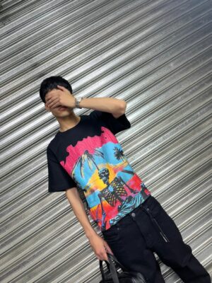 POLERA NO5042 GOOD SPEED NEGRA CALABERA OVERSIZE