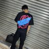 POLERA NO5042 GOOD SPEED NEGRA CALABERA OVERSIZE