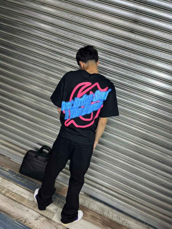 POLERA NO5042 GOOD SPEED NEGRA CALABERA OVERSIZE
