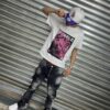 POLERA P0006-2 PURPLE BLANCA BOXI FIT