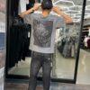 POLERA P0005-3 GRIS PURPLE BOXI FIT
