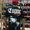 POLERA TUPAC CALIFORNIA BLACK LG5776 OVERSIZE