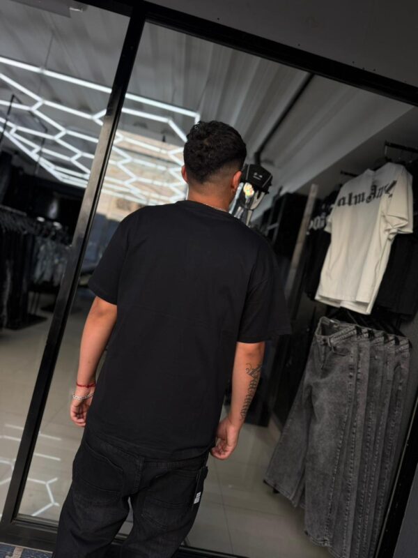 POLERA BASICA NEGRA VOGUE JH-98001 OVERSIZE