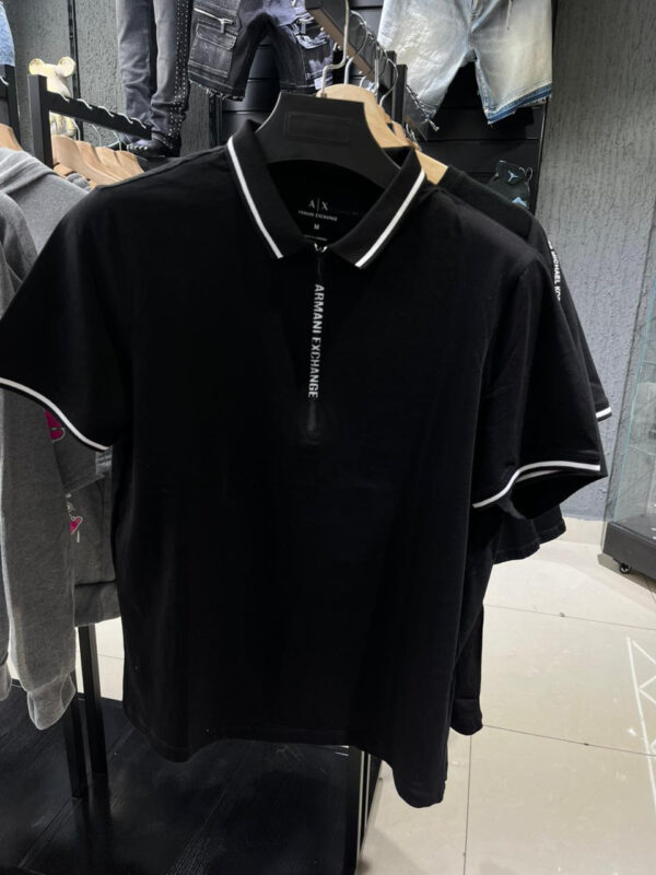 POLERA PIQUE A/X BLACK 7VZFBBZJH4Z REGULAR FIT