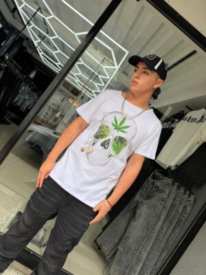 POLERA CALABERA-LENTES WHITE OVERSIZE