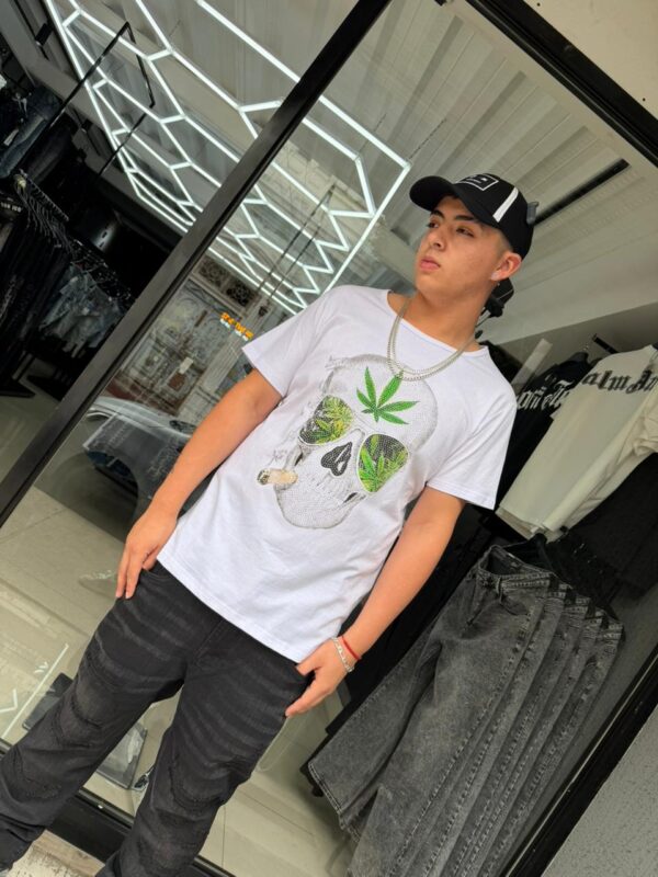 POLERA CALABERA-LENTES WHITE OVERSIZE