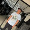 POLERA CALABERA-LENTES CELESTE OVERSIZE