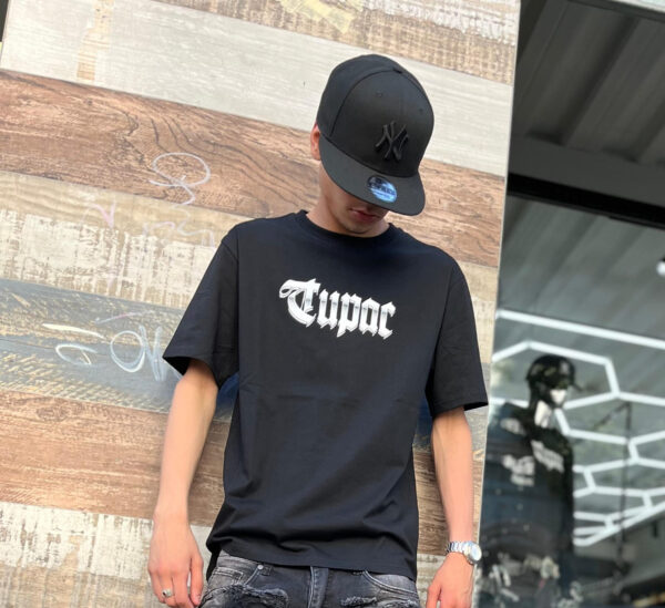 POLERA TUPAC TUPAC BLACK JH-98001 OVERSIZE