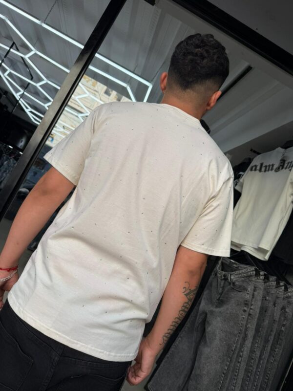 POLERA LUAP BRILLO BEIGE REGULAR FIT