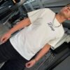 POLERA LUAP BRILLO BEIGE REGULAR FIT