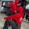 POLERON LUAP BALACLAVA RED REGULAR FIT