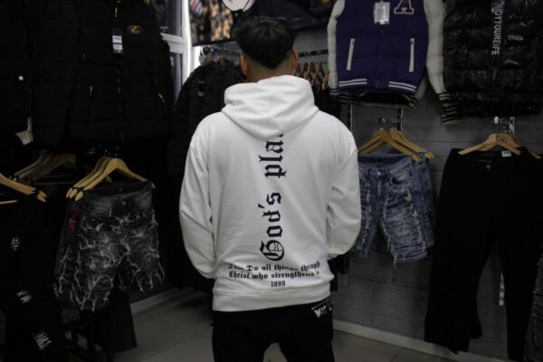 POLERON BLANCO GODS PLAN LUAP OVERSIZE