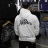 POLERON BLANCO LOS ANGELES LUAP OVERSIZE