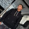 POLERON LUAP CRUZ BLACK REGULAR FIT