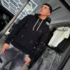 POLERON LUAP CRUZ BLACK REGULAR FIT