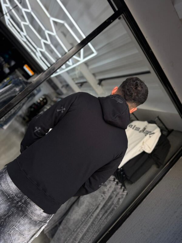 POLERON LUAP CRUZ BLACK REGULAR FIT