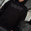 POLERON SEJO BOOM BRILLO BLACK OVERSIZE