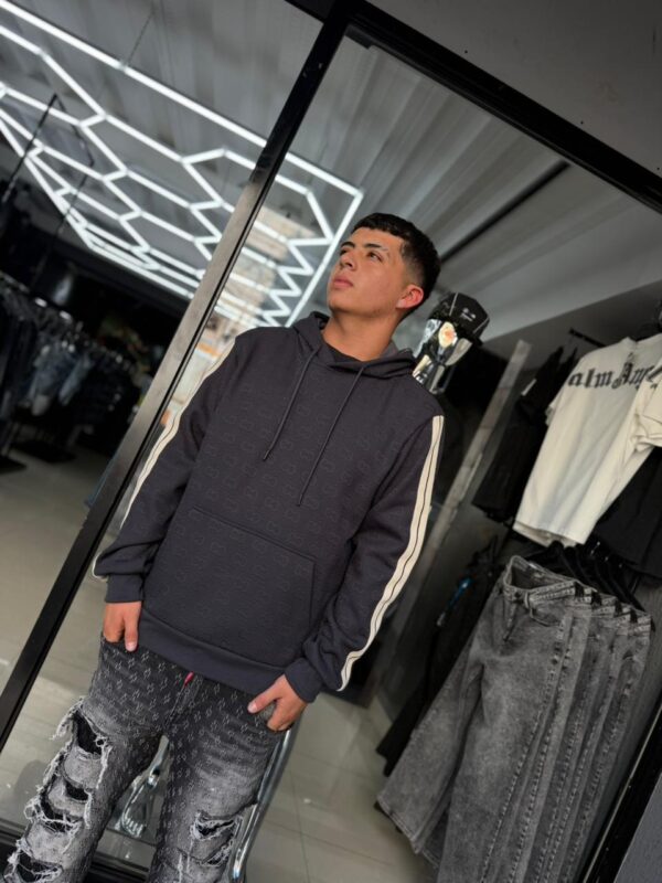 POLERON MARCO GRIS ZL023 OVERSIZE