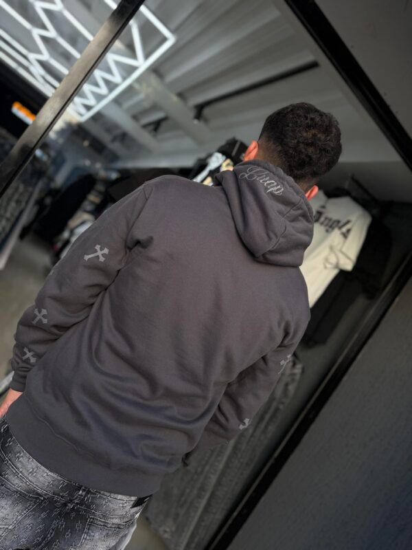 POLERON LUAP CRUZ GREY REGULAR FIT