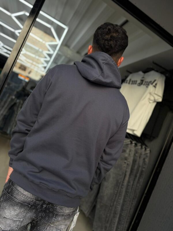 POLERON BASICO GRIS OVERSIZE